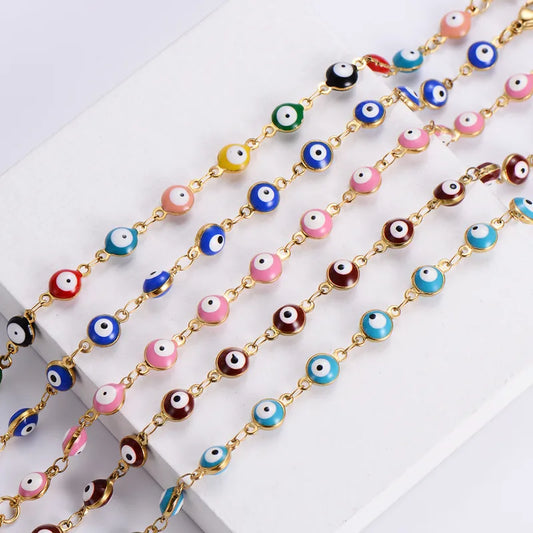 Pulsera Buena vibra ojo turco